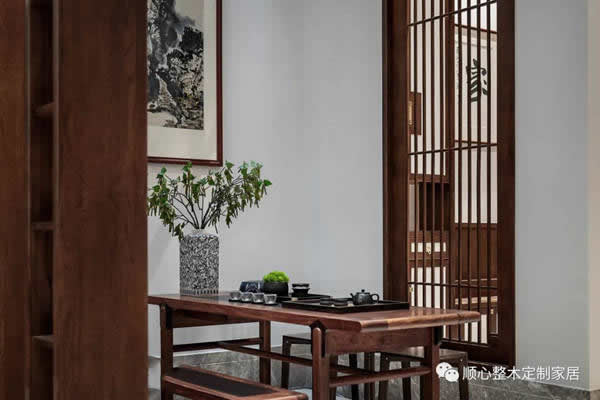 順心整木家居：390m2新中式別墅，超美的東方設計！