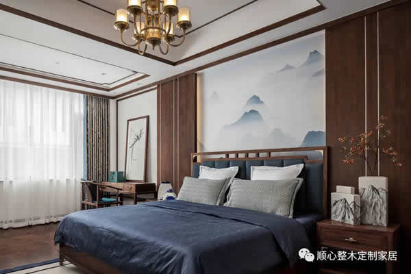 順心整木家居：390m2新中式別墅，超美的東方設計！