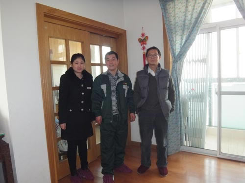 頂間木門“陽光行動”，進社區，送溫暖