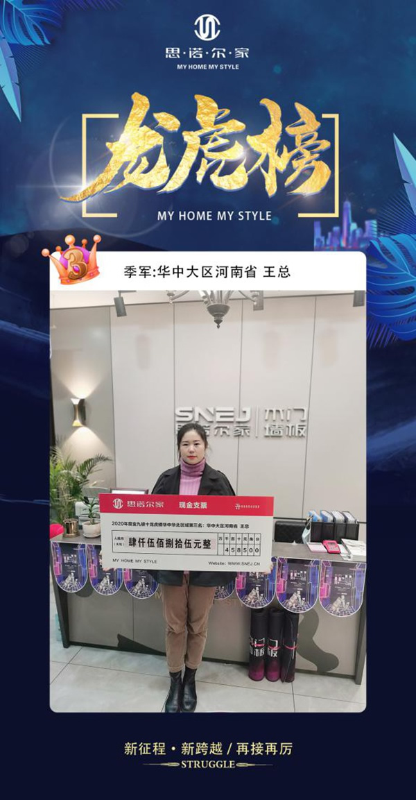 思諾爾家木門晉豫大區業績爭霸完美收官