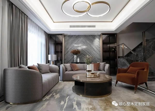順心整木家居 | 300㎡靜奢私宅直撩心底的優雅魅力