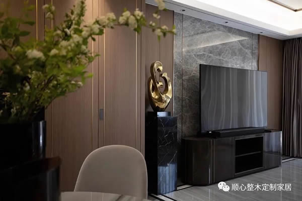 順心整木家居 | 300㎡靜奢私宅直撩心底的優雅魅力