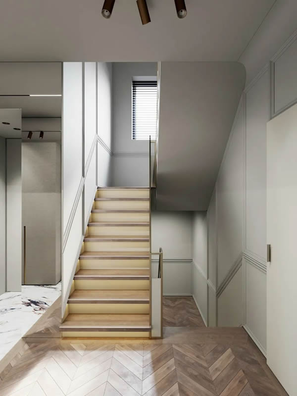 藝龍木門全屋整木定制 | 現代簡歐住宅是淡雅生活的精致居所