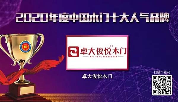 2020年度中國木門十大人氣品牌