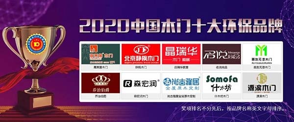 2020年度中國木門十大環保品牌