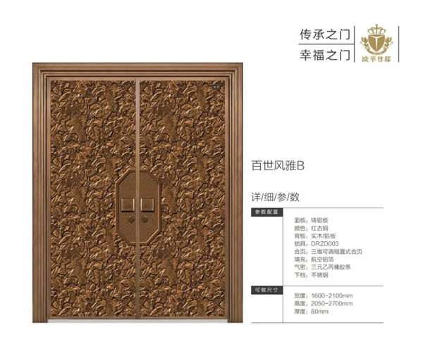 歐華尊邸鑄鋁門(mén)2021新品上市