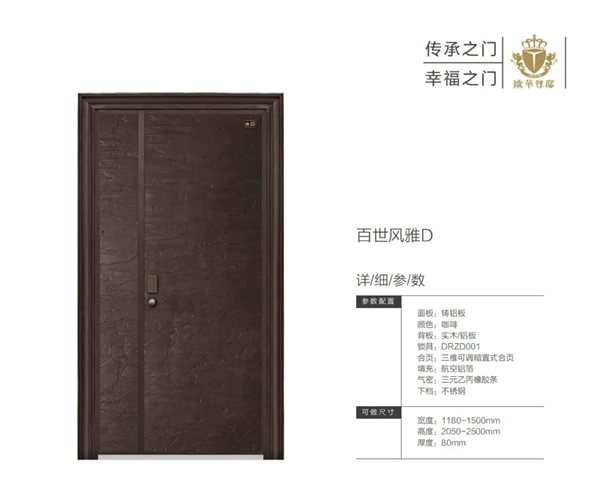 歐華尊邸鑄鋁門(mén)2021新品上市