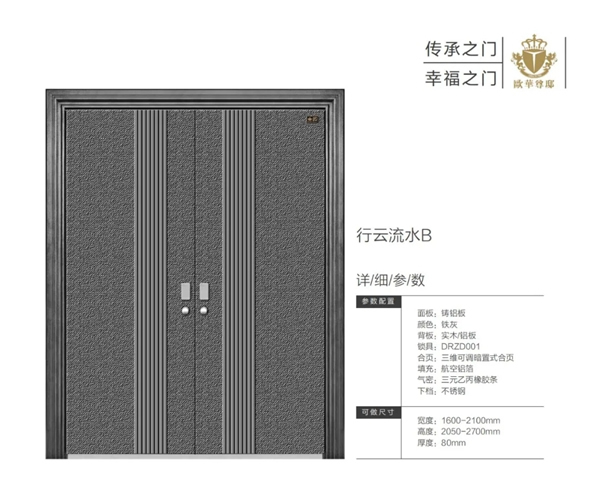 歐華尊邸鑄鋁門(mén)2021新品上市