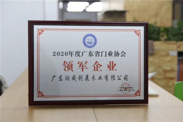 潤成創(chuàng)展丨2020獲“領軍企業(yè)”稱號