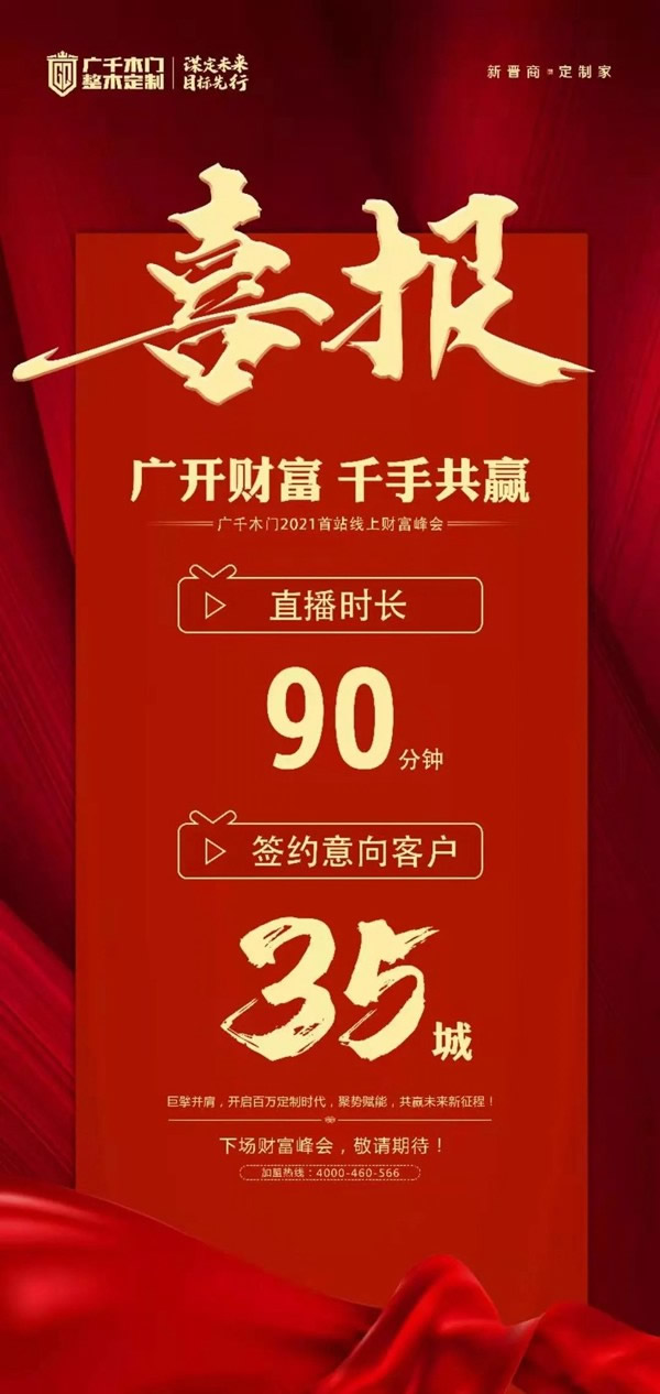 廣千木門整木定制：聚焦一月 續(xù)寫(xiě)榮光