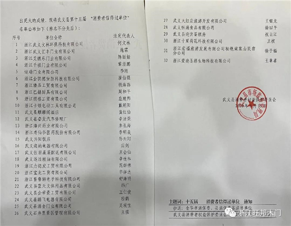 旺邦木門丨315與大家共同呵護安全優質生活