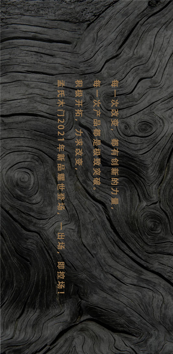 孟氏木門2021新品耀世登場