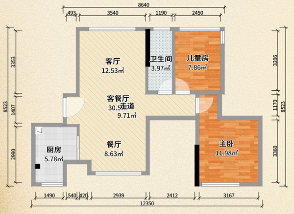 溫馨浪漫的美式田園風格，讓心情也隨之蕩漾！