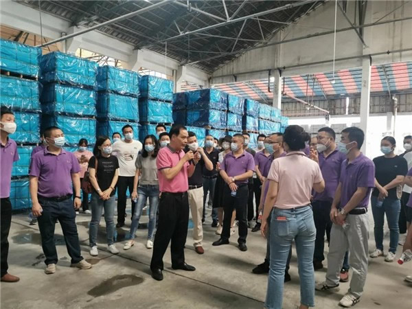 潤成創展聯動洛果商貿走進新潤成陶瓷參觀交流