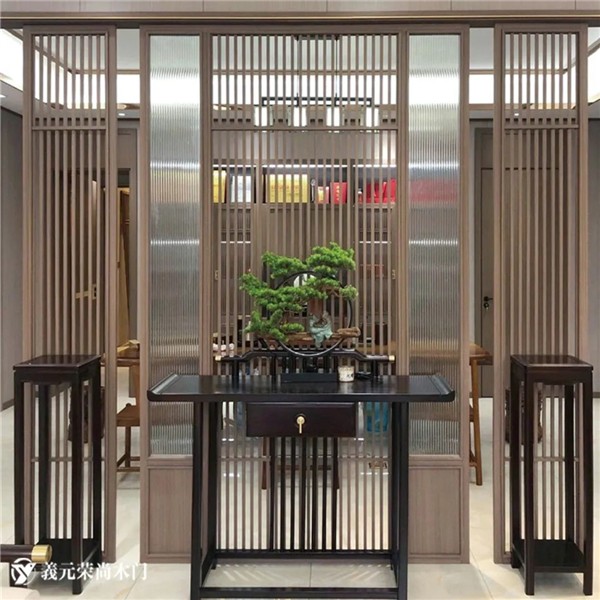 義元榮尚木門新中式柜，為生活注入底蘊