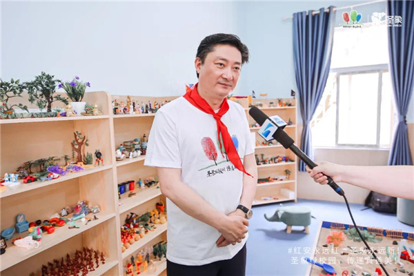 圣象集團綠校園公益活動走進“將軍之縣”紅安 傳遞真善美