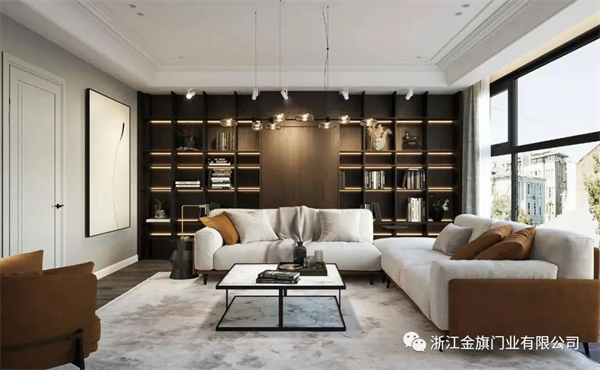 金旗門業(yè) | 2021流行的客廳背景墻設(shè)計