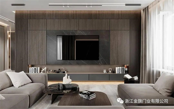 金旗門業(yè) | 2021流行的客廳背景墻設(shè)計