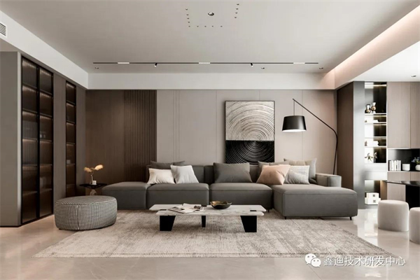 鑫迪木門|最新沙發背景墻設計