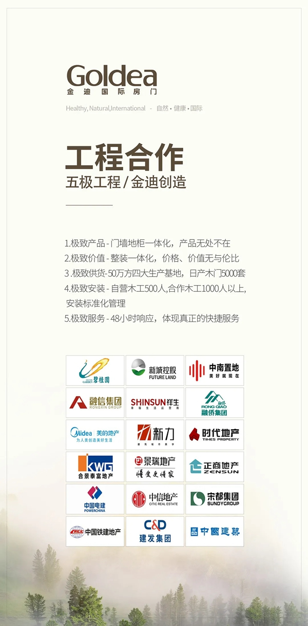 品牌升級|金迪木門產品多元化+品牌國際化并舉