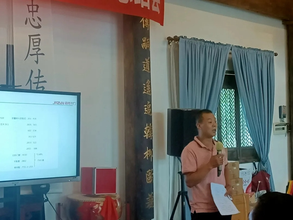 嘉尊木門2021年度年中總結大會成功舉行