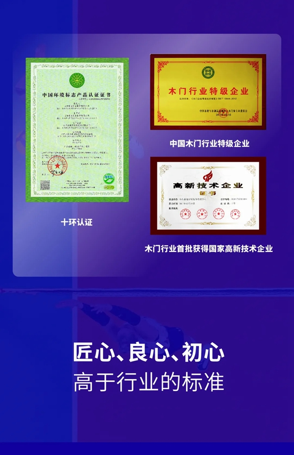 鑫迪木門努力做行業的冠軍！