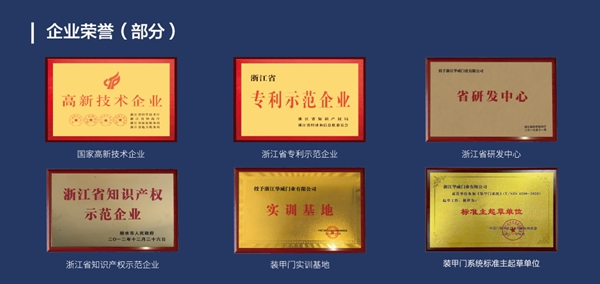 浙江華威門業榮膺“麗水市重點文化企業”稱號