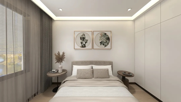 潤成創(chuàng)展讓您住進簡約溫馨新中式的家