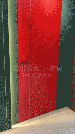 霍爾茨木門：當下最熱紅配綠，竟然這么高級！