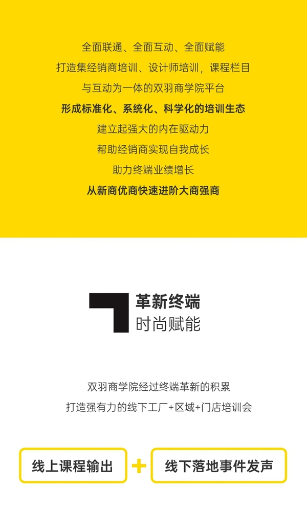 雙羽定制家：革新實力派 定制高質量終端成長體系