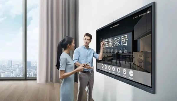 孟氏木門推進信息化建設，引進MAXHUB智慧云屏！