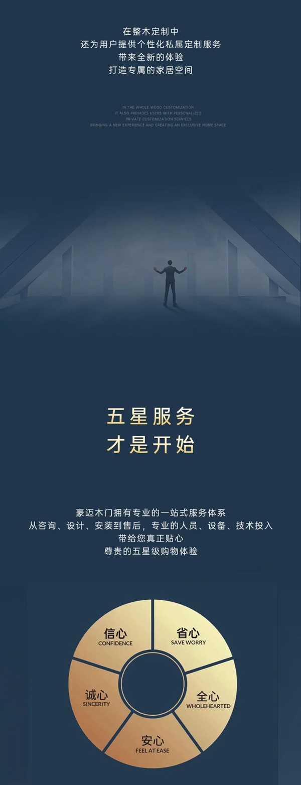 豪邁木門：實力派的自我修養