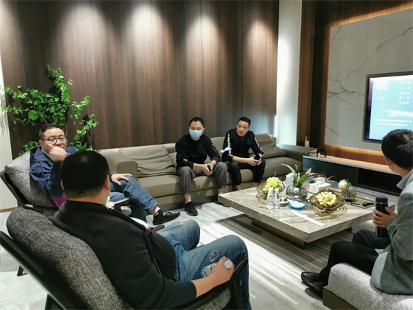 潤成創展組織意向客戶蒞臨西北營銷中心參觀交流
