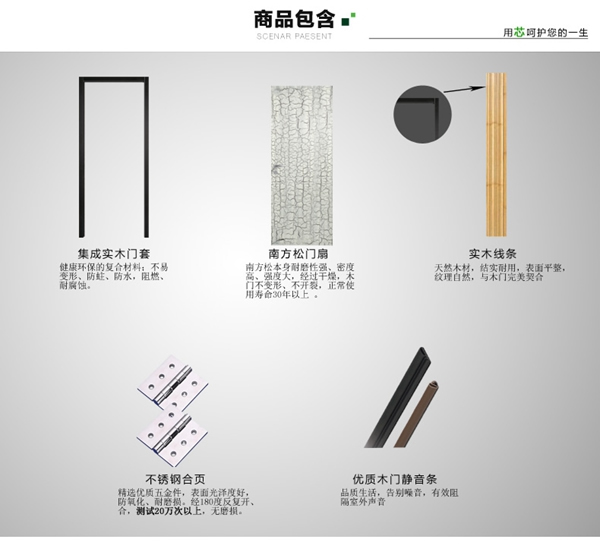 千川木門發展迅速 打造現代簡約復合實木門