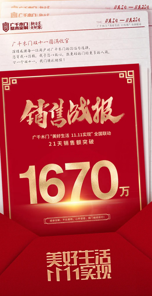 廣千木門-月憶 | 聚焦11月，一切美好，如期而至！