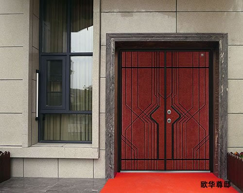 歐華尊邸鑄鋁門，顏值品質一應俱全