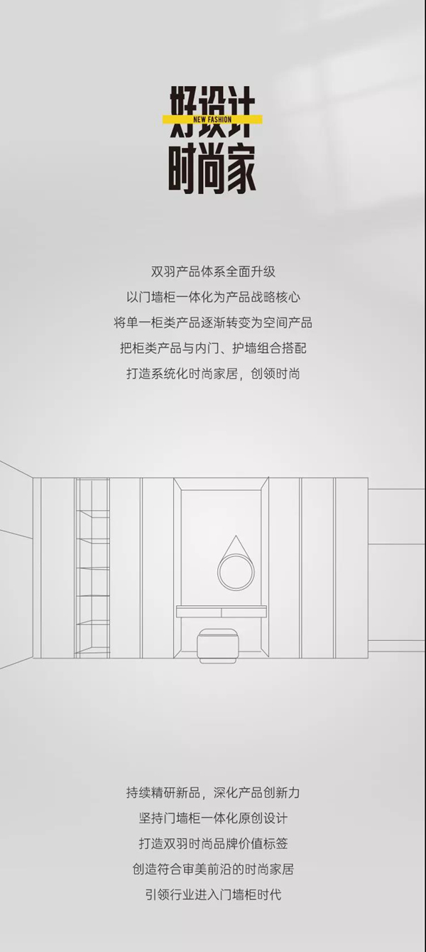雙羽 | 以門墻柜一體化產品戰略，創領時尚家居新未來