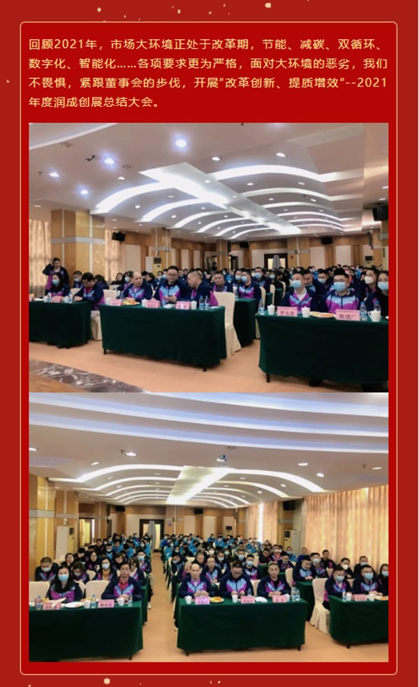 改革創(chuàng)新,提質(zhì)增效 | 2021年潤(rùn)成創(chuàng)展年終總結(jié)大會(huì)完滿結(jié)束