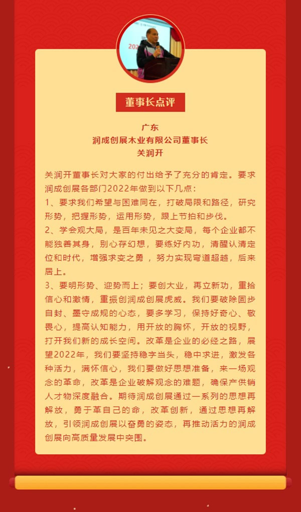 改革創(chuàng)新,提質(zhì)增效 | 2021年潤(rùn)成創(chuàng)展年終總結(jié)大會(huì)完滿結(jié)束