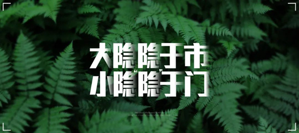 金迪木門 | 大隱隱于市，小隱“隱”于門