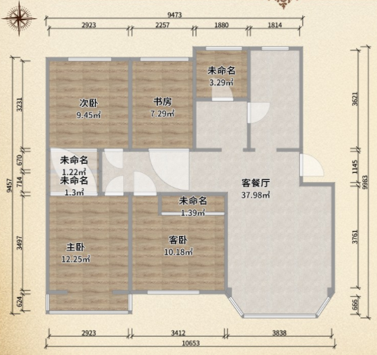 85.5m2極簡自然家裝風，清雅又大方！