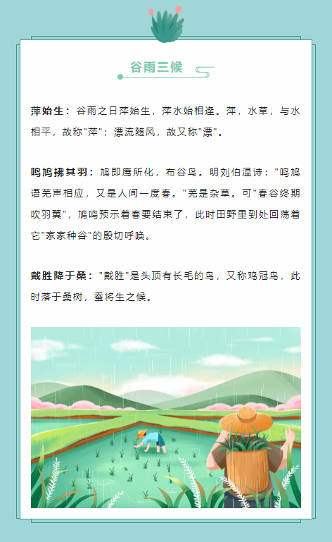 陽春門業 | 谷雨落春田,美好正發生