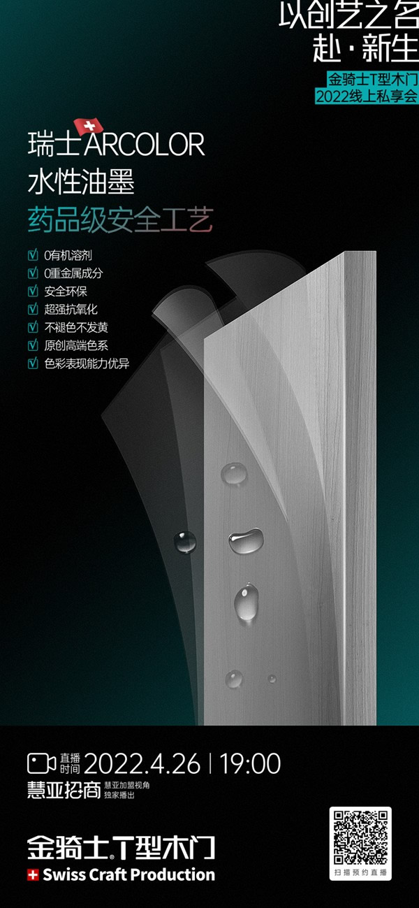 圓滿收官丨設計致敬經典，原創贏得市場——金騎士T型木門
