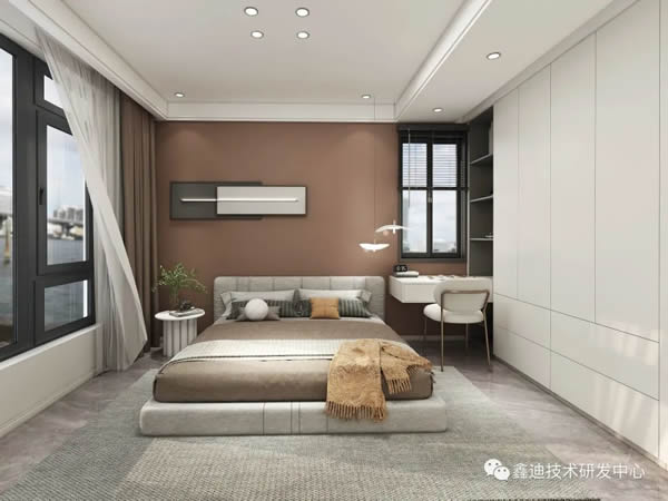 鑫迪木門·全案案例 | 242㎡現代輕奢住宅
