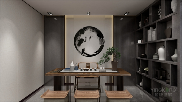 盈康世家木門(mén)|背景墻這么設(shè)計(jì)，家居空間的氣質(zhì)輕松拿捏！