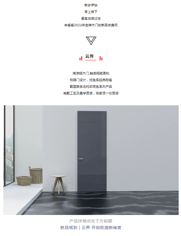 金牌木門·大盤點系列 | 2022年新品合集，提升家居溫暖治愈風