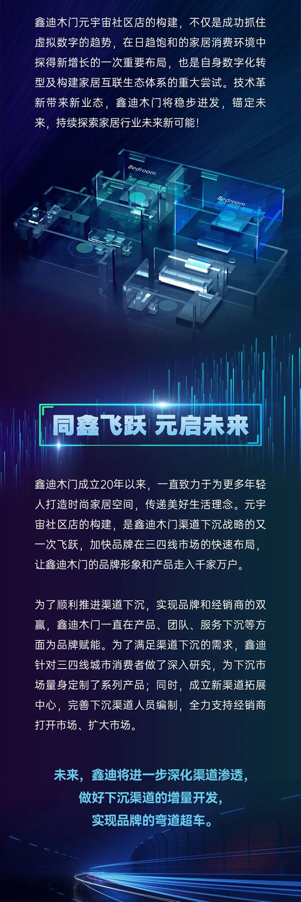 同鑫啟航 勢創輝煌 | 鑫迪2023年春季財富盛典暨元宇宙社區店戰略發布會盛大啟動