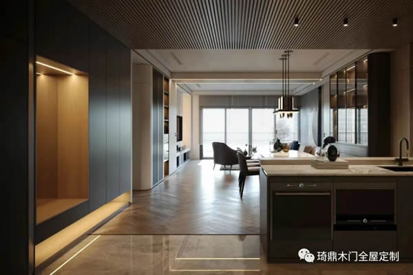 琦鼎木門(mén) |? 只有這種輕奢風(fēng)的家，才能“高級(jí)”二字來(lái)形容。