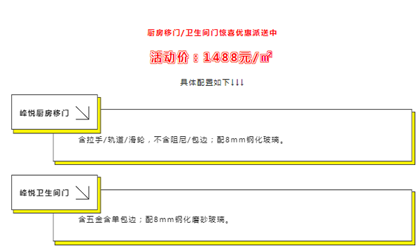 金牌木門·開年迎新 | 鋁合金門優惠來襲，給開年裝修送福利