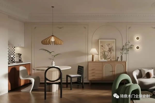 琦鼎木門 |? 法式真的百看不厭，分享一看就會的奶油系搭配！